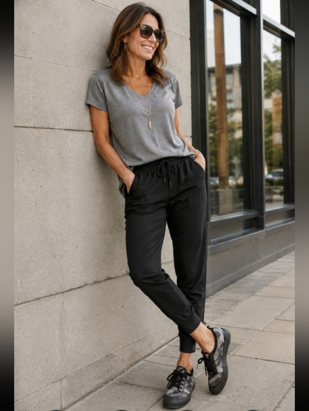 Patrizia‎ camo mesh sneakers black gray multicolor 38/7.5